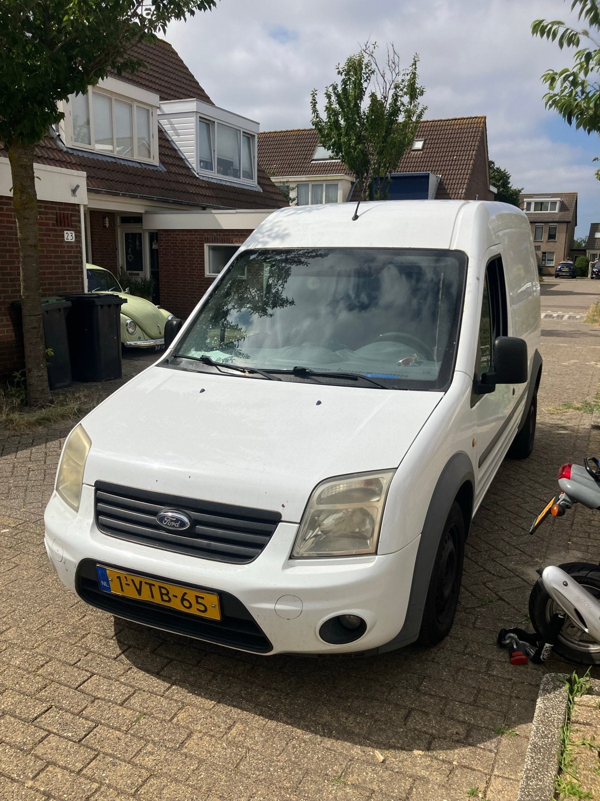 Ford Transit Connect 1.8 Tdci 66KW 2012, Auto's, Voorwielaandrijving, Euro 5, Stof, 1407 kg