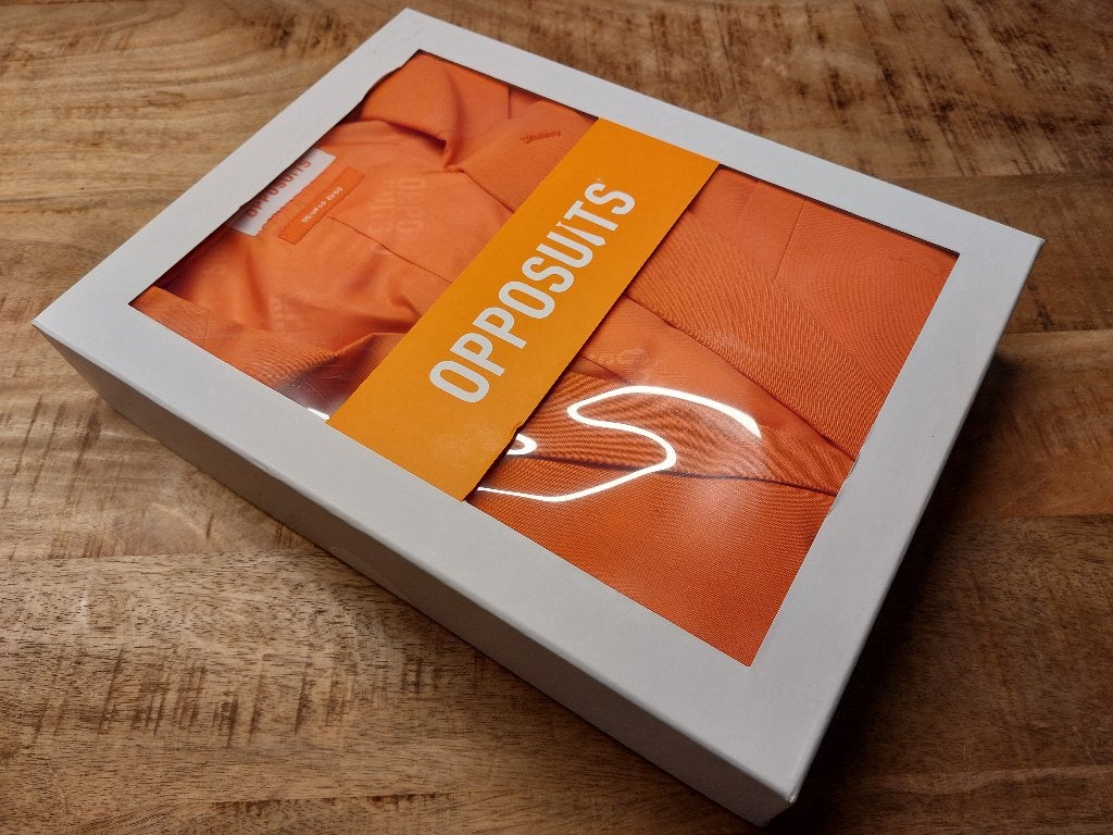 OPPOSUITS The Orange maatpak oranje wk kostuum voetbal nieuw, Maat 48/50 (M), Opposuits, Nieuw, Oranje
