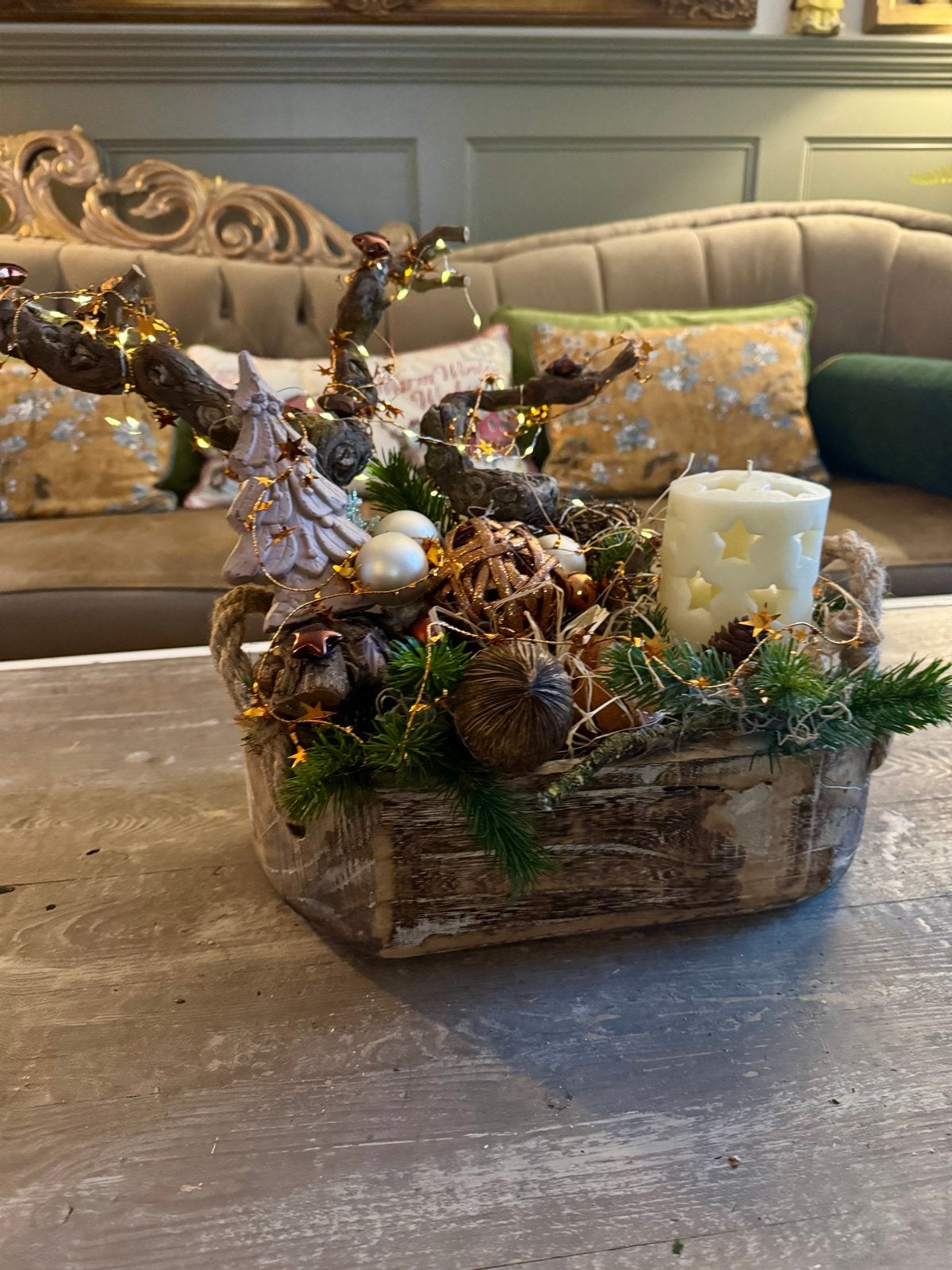 35€ christmas decoration, recycled, Diversen, Ophalen