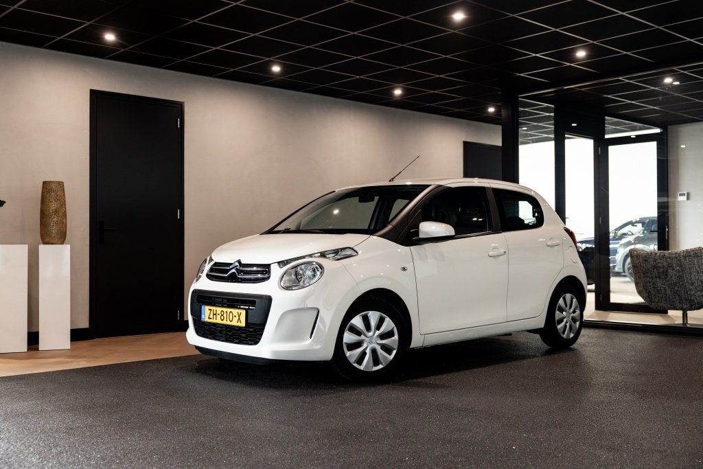 Citroën C1 1.0 VTi Feel | LED | Airco | Buitensp Verw, Auto's, Citroën, 12 maanden, Stof, Gebruikt, 4 stoelen