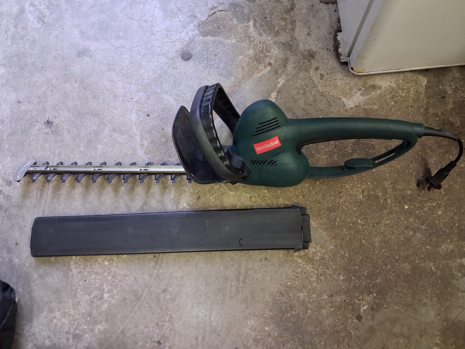 elektrische heggenschaar metabo) goede staat, Ophalen, Gebruikt, Elektrisch