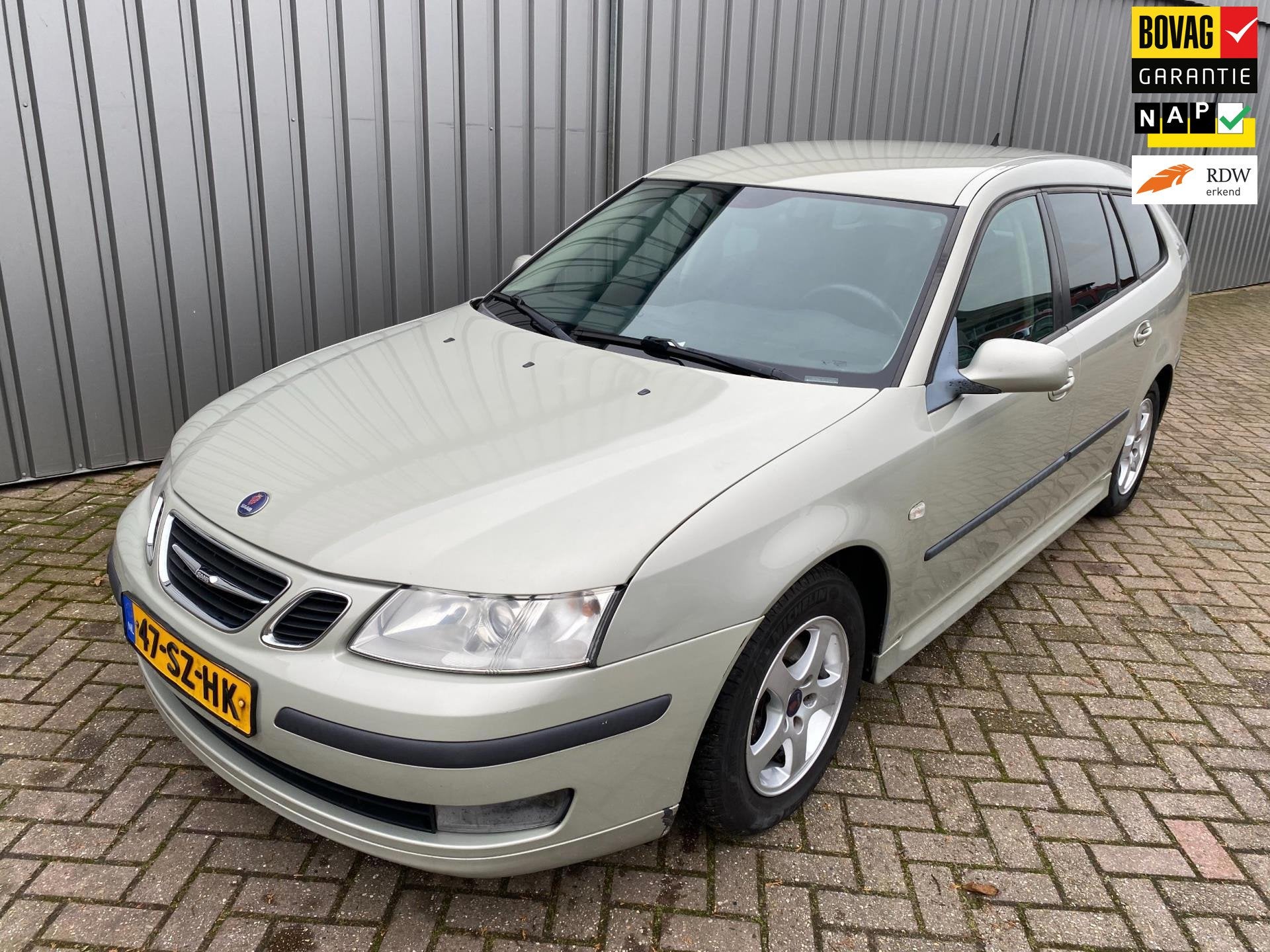 Saab 9-3 Sport Estate 1.9 TID Linear, Auto's, Voorwielaandrijving, Gebruikt, 4 cilinders, Origineel Nederlands