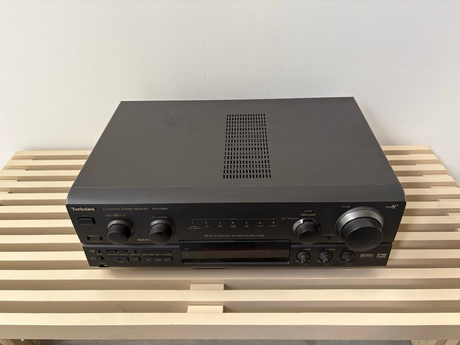 Technics SA-DX940 AV Control Stereo Receiver, Overige merken, Gebruikt, Ophalen of Verzenden, 120 watt of meer