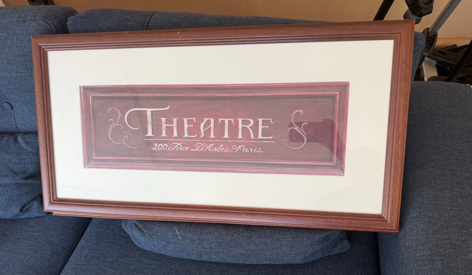 Set van 2 decoratieve wandlijsten/ wanddecoraties., Ophalen, Zo goed als nieuw, Schilderij, 75 tot 100 cm