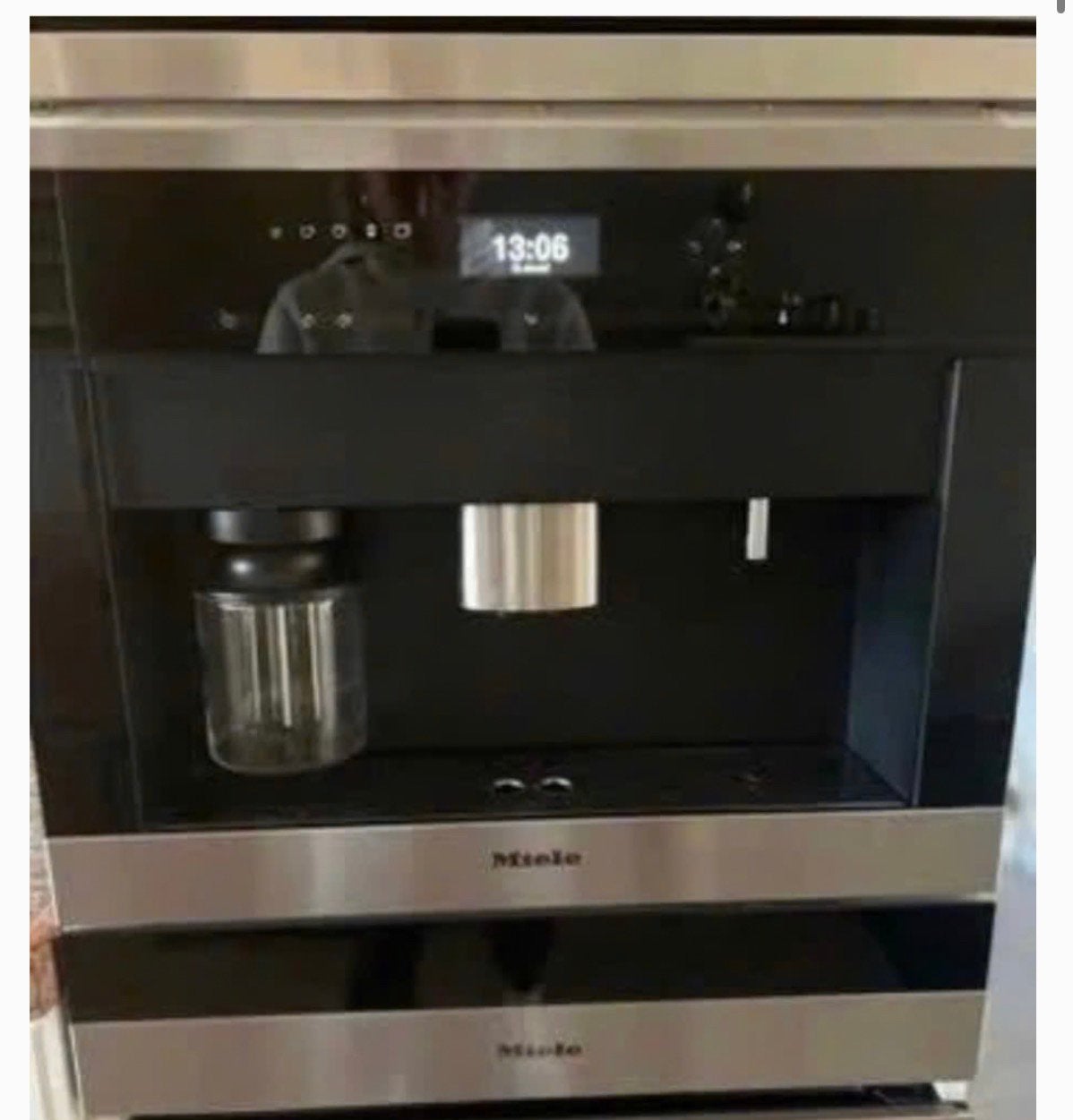 INBOUW MIELE LUXE Cappuccino, koffie, Espresso, melk CVA6401, Ophalen, 10 kopjes of meer, Koffiemachine, Zo goed als nieuw