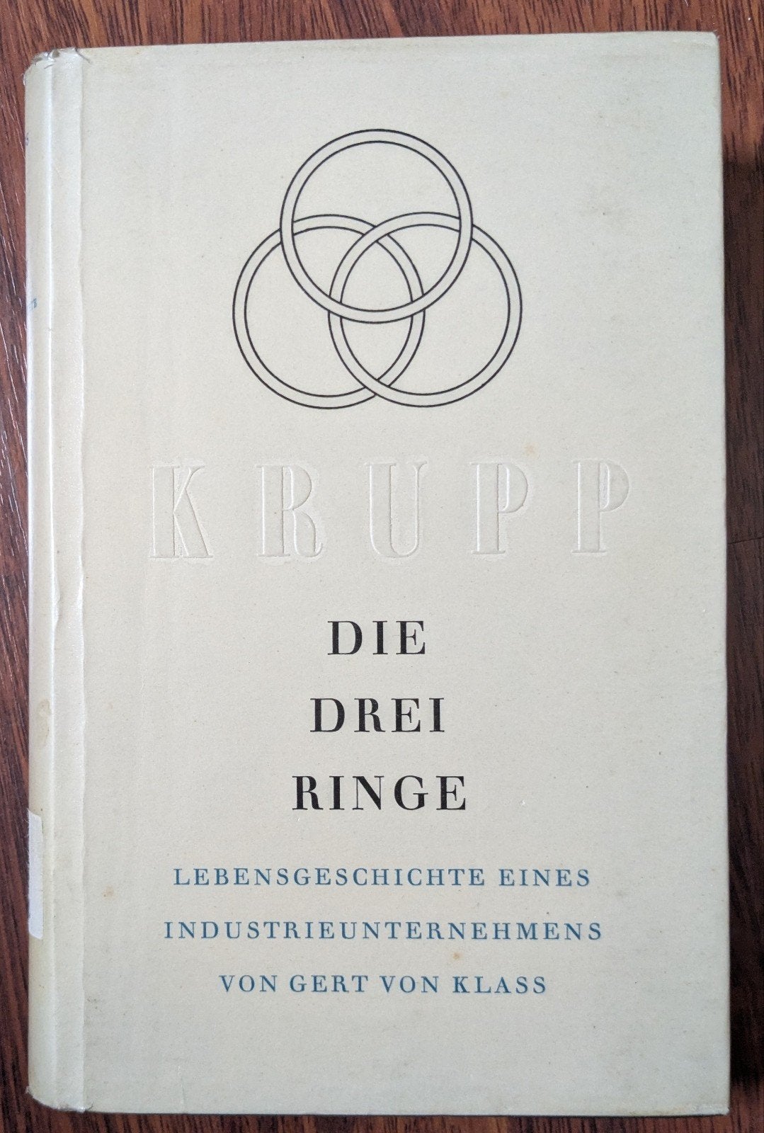 Krupp - Die Drei Ringe, Gelezen, Overige, Ophalen of Verzenden, Gert von Klass