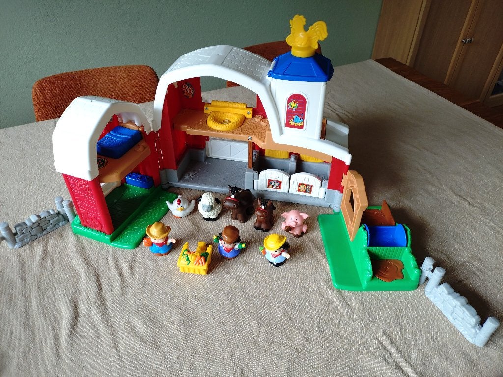Fisher Price boerderij Little People met geluid, Ophalen, Gebruikt, Speelset, Met geluid