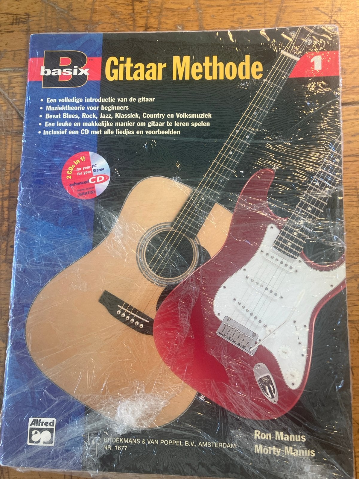 Basix Gitaar Methode 1 - Inclusief CD, Ophalen of Verzenden, Alpha, Zo goed als nieuw, Niet van toepassing