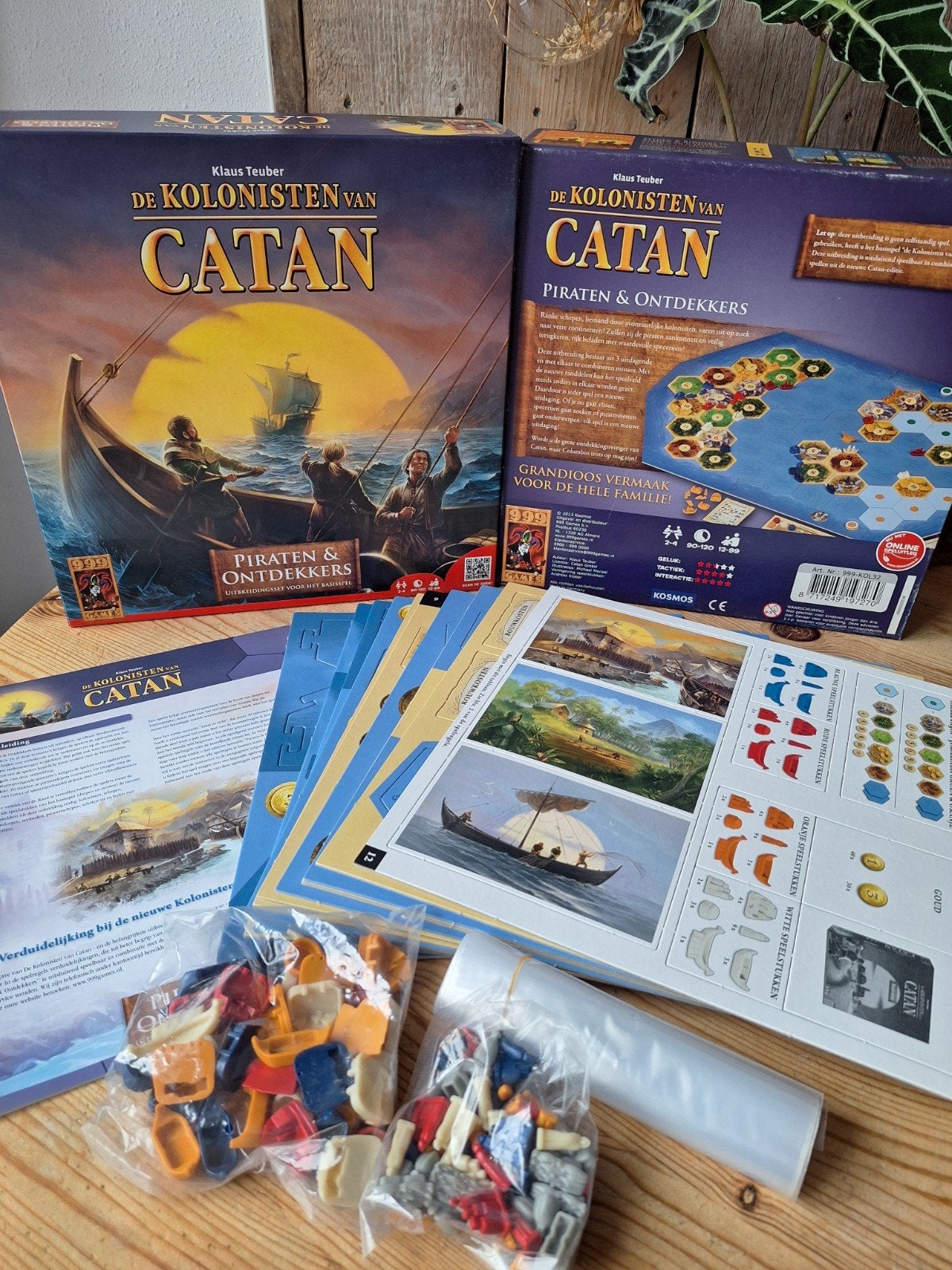 Catan - Piraten en Ontdekkers, Hobby en Vrije tijd, Ophalen of Verzenden, Nieuw