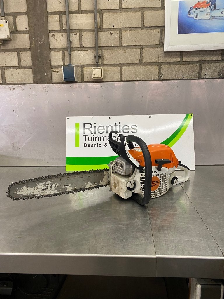 RIENTIES  | Stihl MS 271 benzine kettingzaag, Ophalen, Gebruikt, INFO@STIHL.NL, Veurtstraat 117 Puurs-Sint-Amands