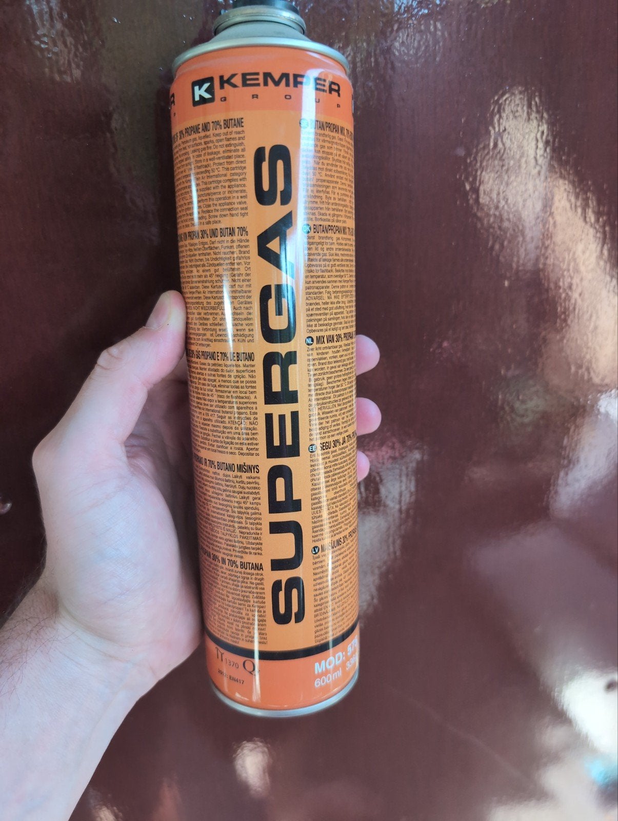 Kemper Supergas 600ml - Vulling voor gas soldeerbrander, Ophalen, Nieuw