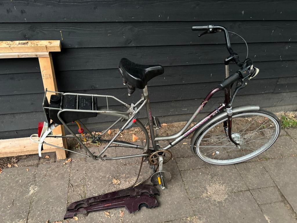 Spartamet frame met kenteken, Ophalen of Verzenden, Zo goed als nieuw