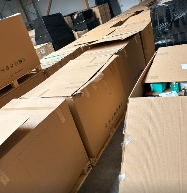 volle truck restpartij handel mix mistery pallets kleding, Diversen, Rommelmarktspullen, Nieuw, Ophalen