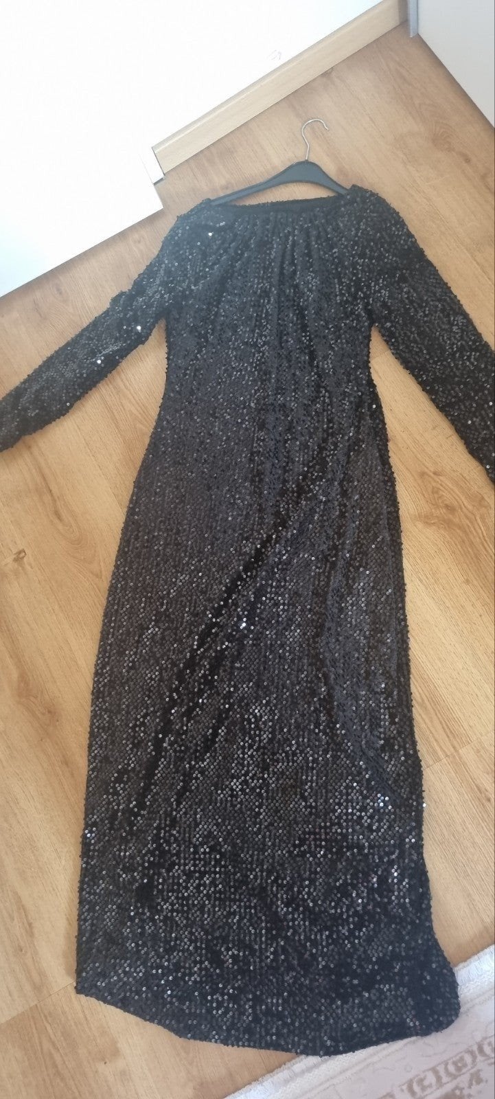 dames feestjurk maat 40,42, Kleding | Dames, Maat 38/40 (M), Zwart, Ophalen of Verzenden, Zo goed als nieuw