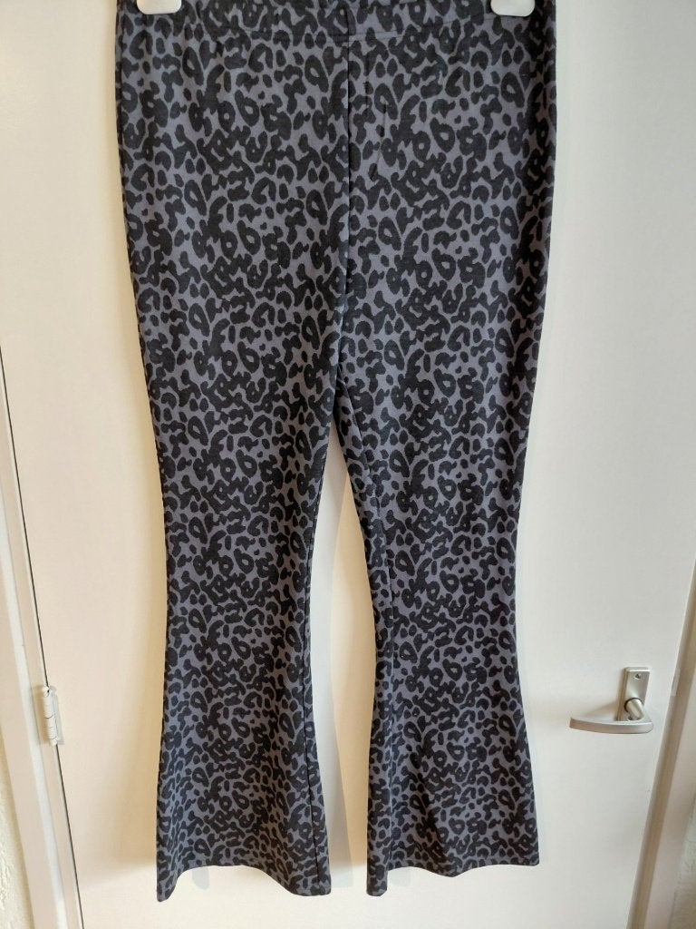 Broek mtL elast band panter print, Overige kleuren, Maat 42/44 (L), Ophalen of Verzenden, Zo goed als nieuw