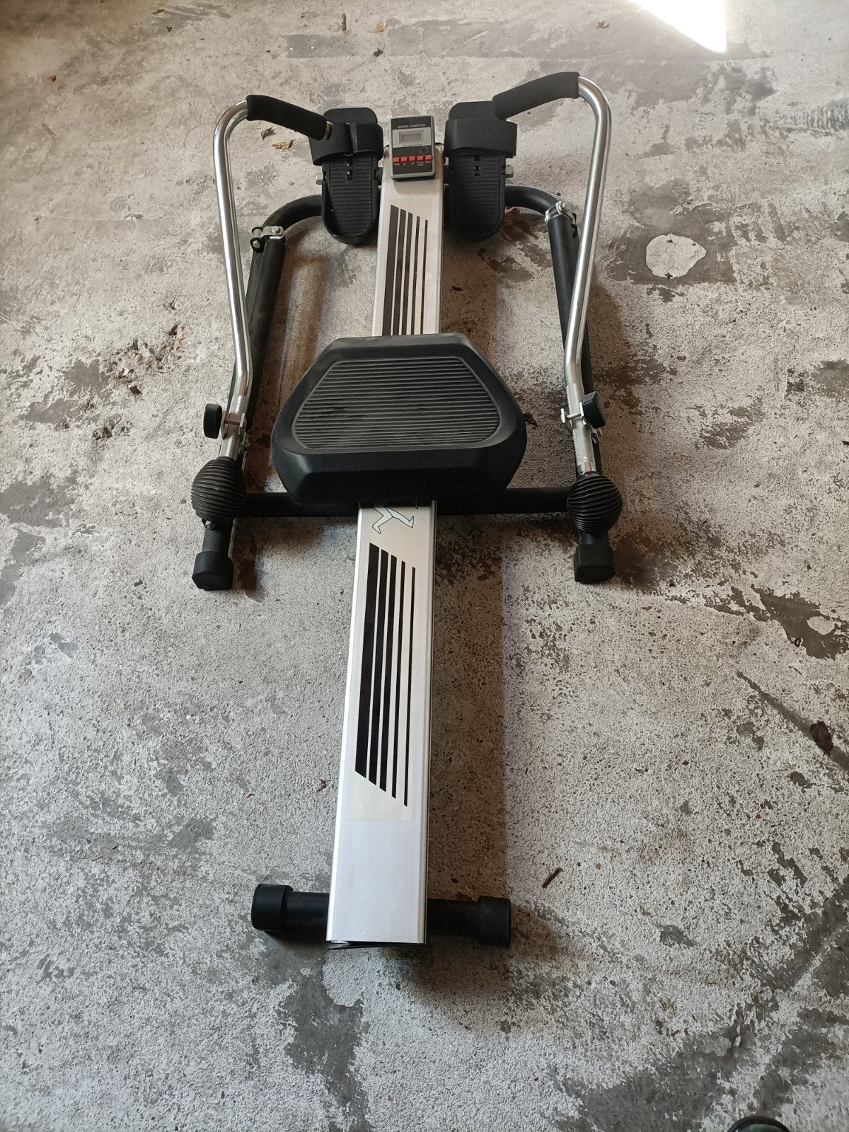 Stay Fit Roeiapparaat met Power Computer, Sport en Fitness, Ophalen, Gebruikt, Metaal, Roeitrainer