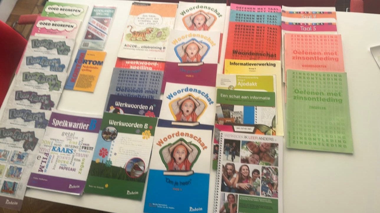 ACTIE: 42 werkboeken voor taal en rekenen, Ophalen, Zo goed als nieuw, Overige niveaus, Nederlands