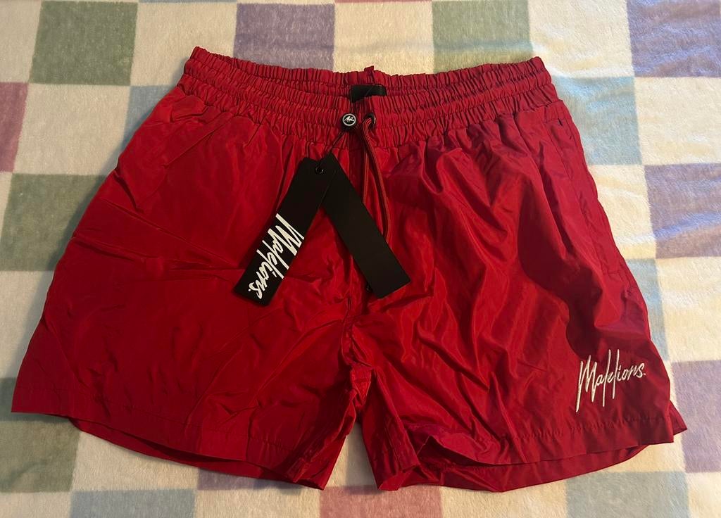 Malelions heren zwembroek rood, maat XL, Ophalen of Verzenden, Maat 56/58 (XL), Rood
