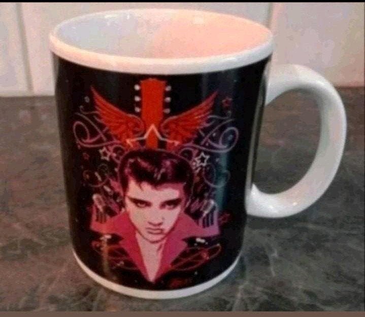 Elvis mok signatuur product, Ophalen, Gebruiksvoorwerp