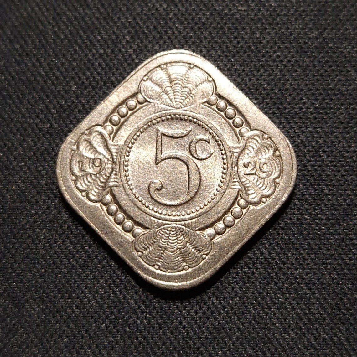 5 cent 1929, Verzenden, Koningin Wilhelmina, 5 cent, Losse munt