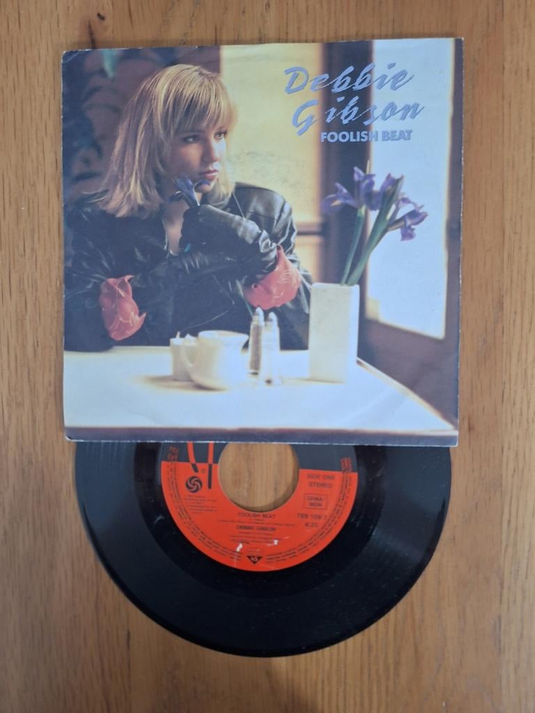 Debbie Gibson - Foolish Beat (Vinyl Single), Gebruikt, 7 inch, Ophalen of Verzenden, Pop
