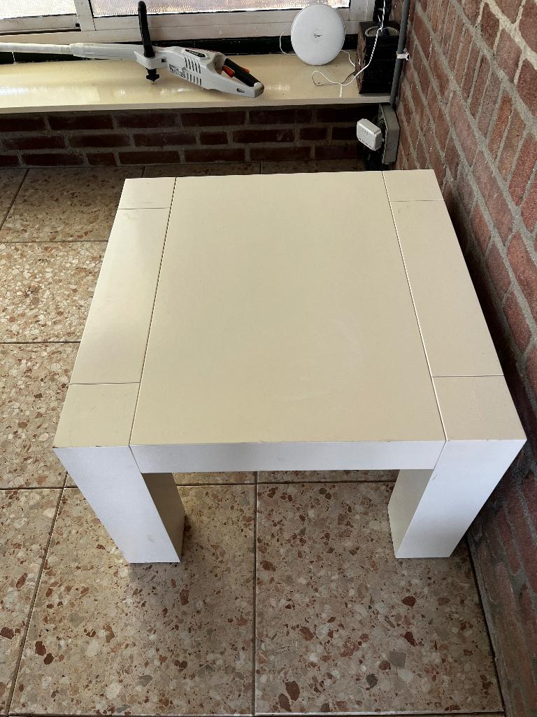 Salontafel, Ophalen, Gebruikt, 50 tot 100 cm, Vierkant