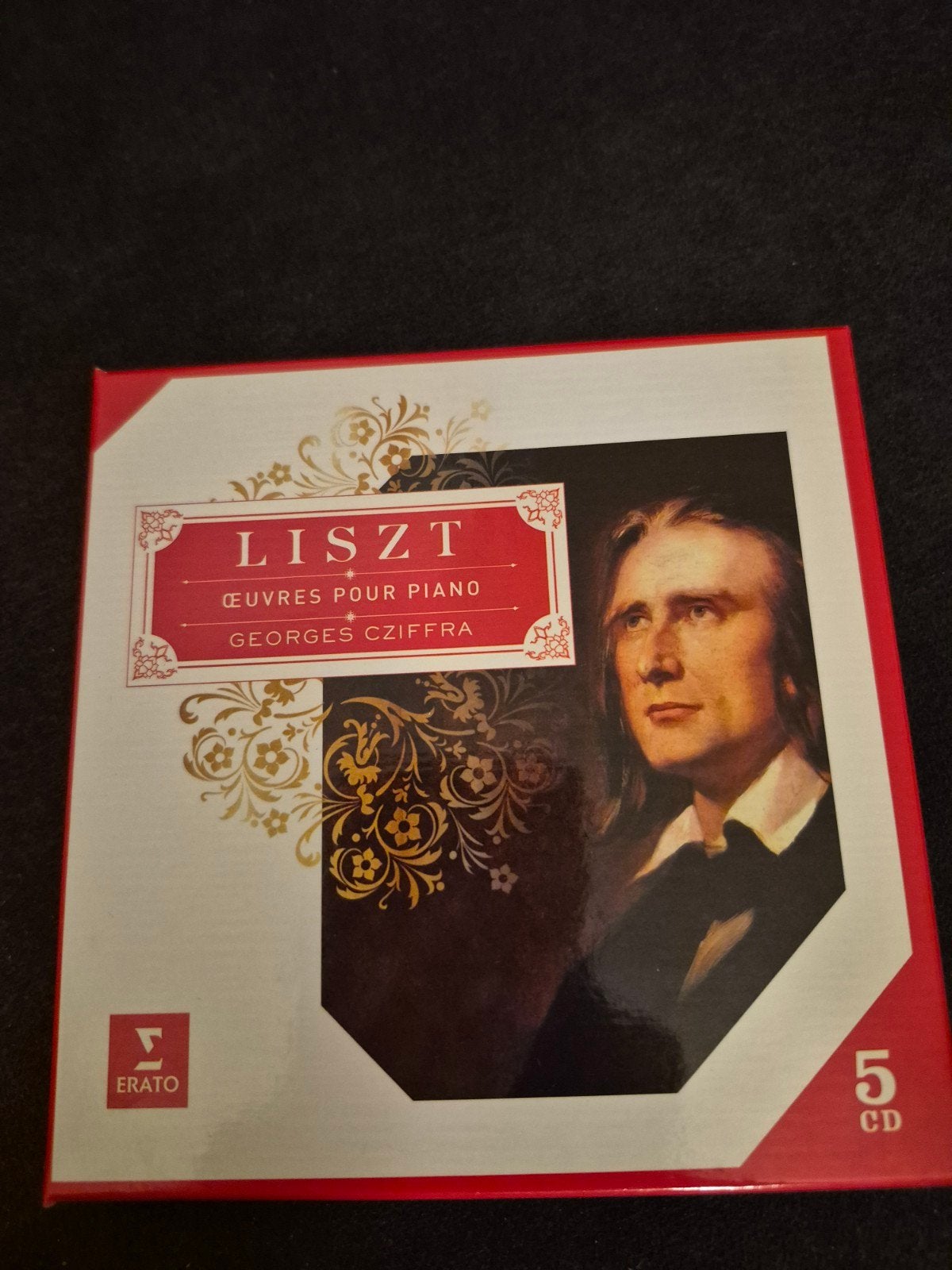 Franz Liszt - Oeuvres pour Piano - Georges Cziffra (5 CD), Boxset, Ophalen of Verzenden, Zo goed als nieuw, Romantiek
