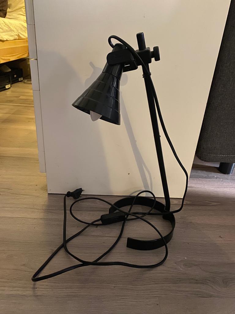 Desk Lamp with Lightbulb, Ophalen, Zo goed als nieuw, Minder dan 100 cm