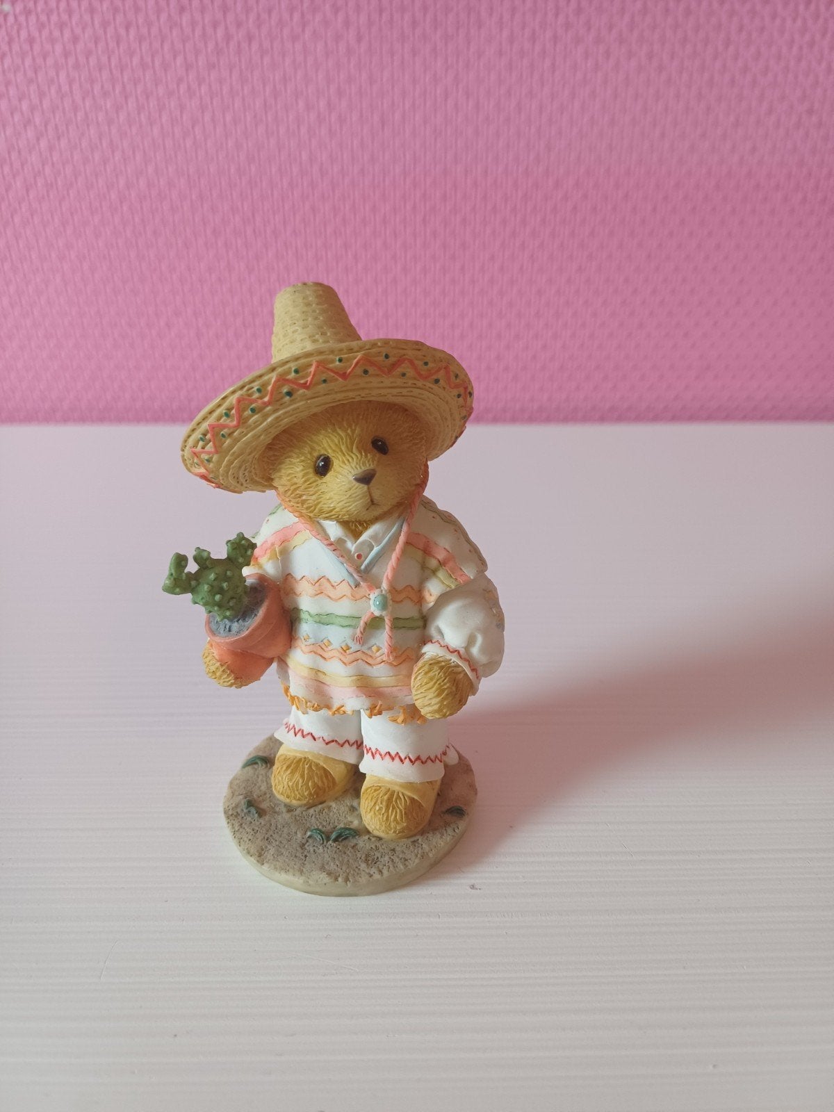 Cherished Teddies "Carlos", Verzamelen, Ophalen of Verzenden, Gebruikt, Beeldje, Cherished Teddies