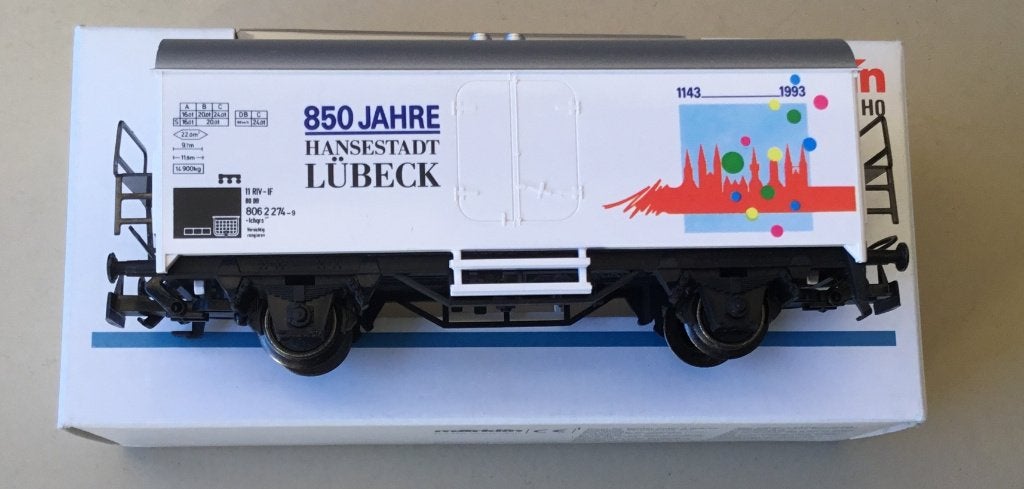 MäRKLIN HO # 4415.93702 850 JAHRE HANSESTADT LÜBECK N in ORK, Wisselstroom, Ophalen of Verzenden, Märklin, Nieuw