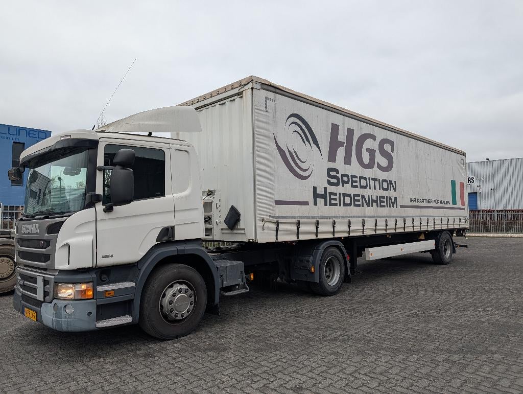 Krone City Trailer | Stuur-as | 3000kg Laadklep | APK 2027, Bedrijf, Aanhangers en Opleggers, Te koop