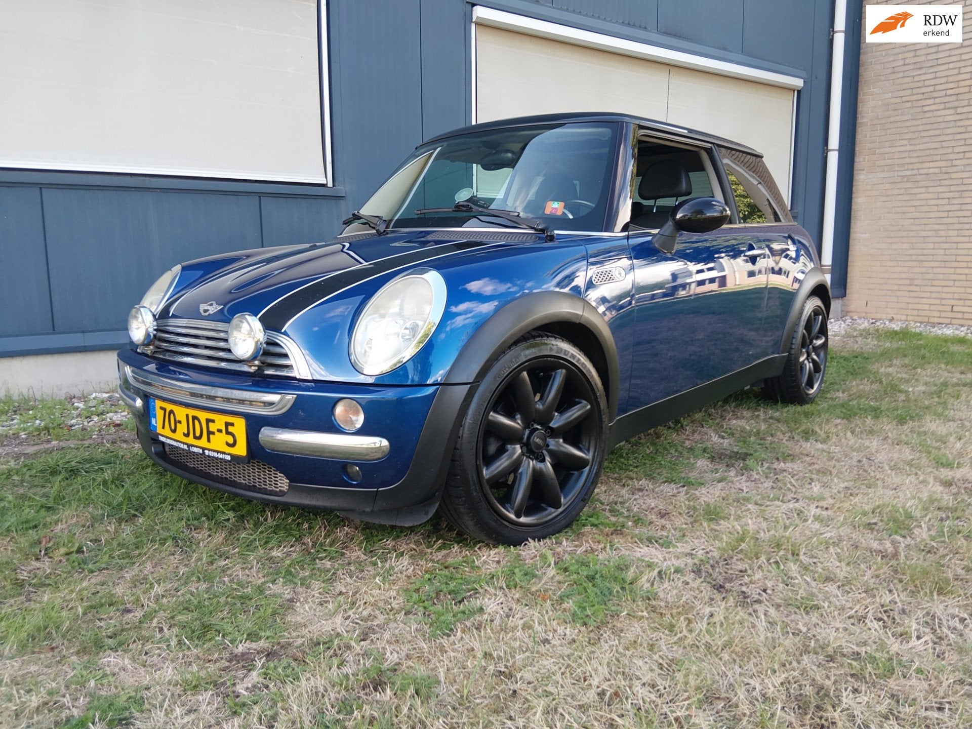 Mini 3-Deurs 1.6 Cooper Chili 2003 Panoramadak, Auto's, Mini, Voorwielaandrijving, Gebruikt, Zwart, 4 cilinders