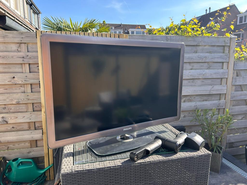 Philips 37PFL7605H/12 LCD TV - Full HD, 37 inch, Audio, Tv en Foto, Televisies, Ophalen, Philips, Gebruikt, 50 Hz