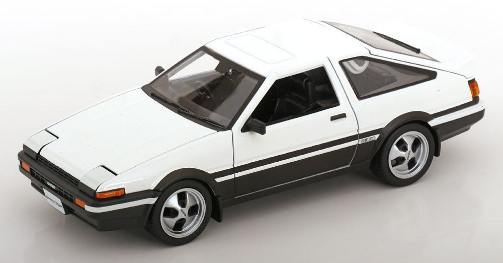 Toyota Sprinter Trueno AE86 1979 Wit / Zwart 1-24 Maisto, Tschuiten@hotmail.com, Auto, Nieuw, Ophalen of Verzenden