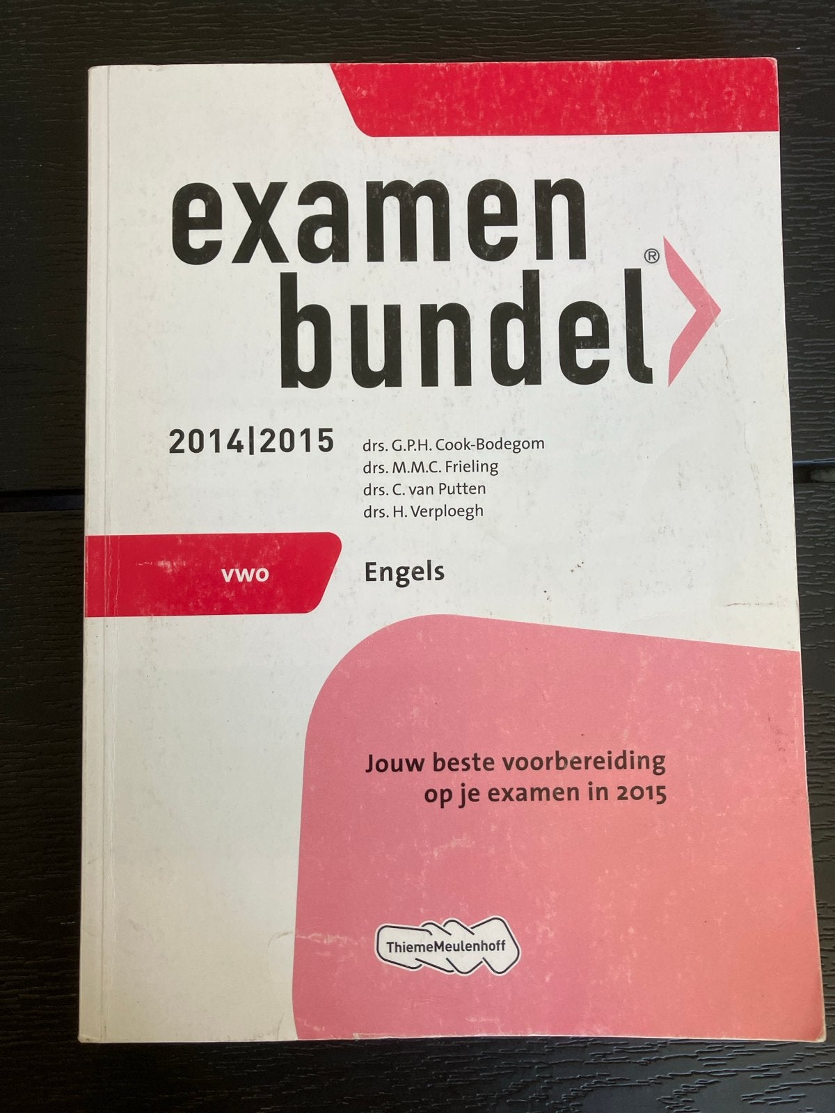 Examenbundel VWO Engels 2014/2015, Ophalen of Verzenden, Alpha, Zo goed als nieuw, WO