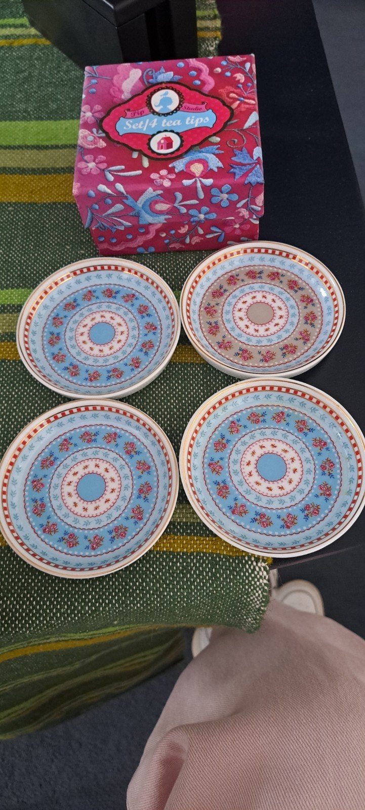 Pip theeschoteltjes, Ophalen of Verzenden, Glas, Overige stijlen