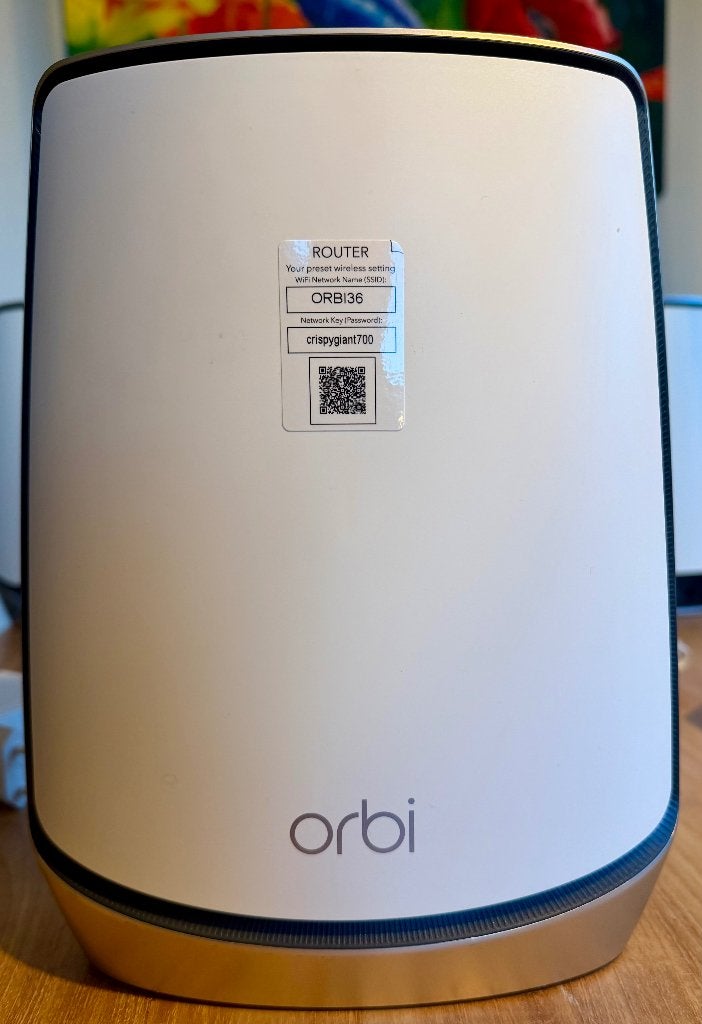 Orbi WiFi 6 Mesh Set: 1 RB860 Router + 4 RBS850 Satellieten, Ophalen of Verzenden, Zo goed als nieuw, Router, Orbi