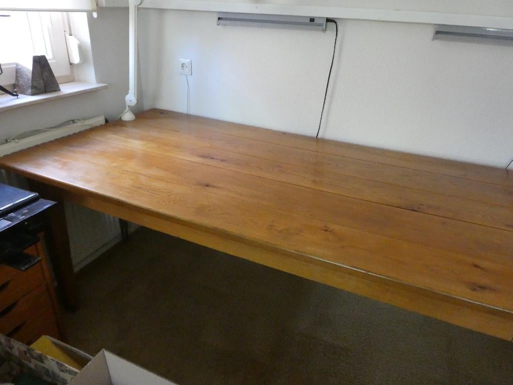 tafel eikenhout, Ophalen, Eikenhout, 200 cm of meer, 50 tot 100 cm