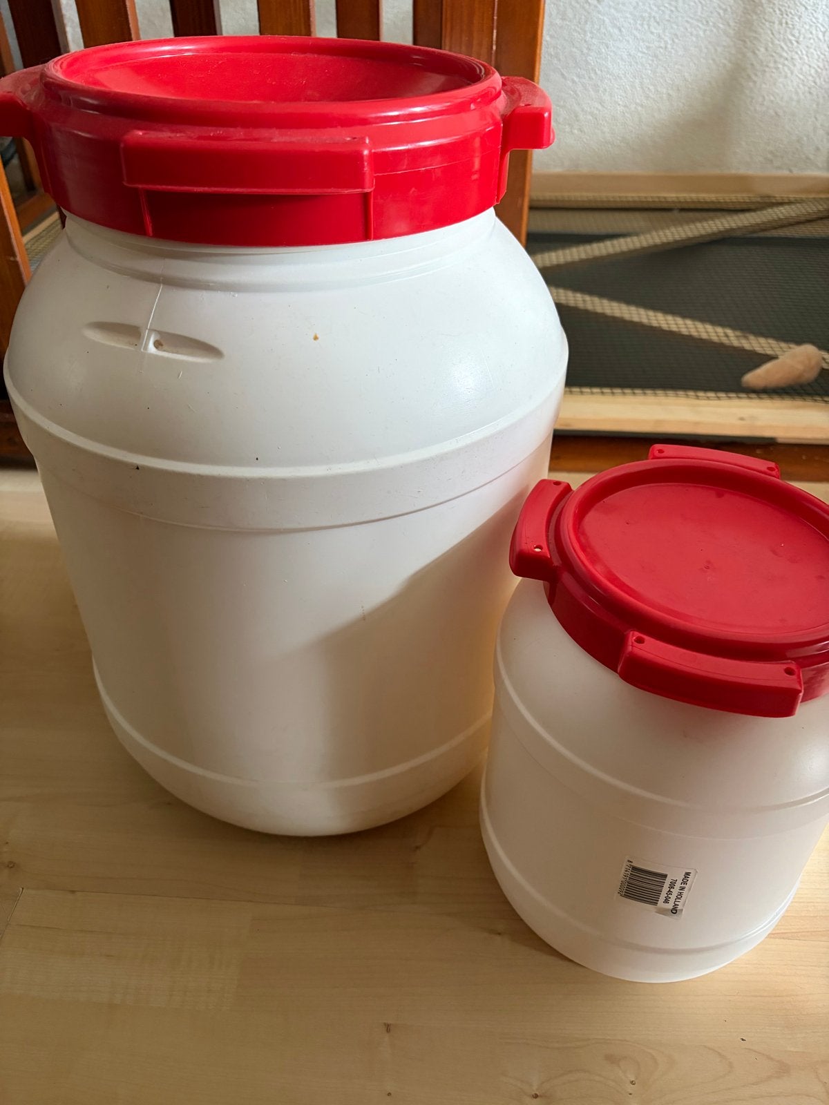 Kleine waterdichte ton / vat CurTec 6 Ltr, Ophalen, Gebruikt, Overige typen