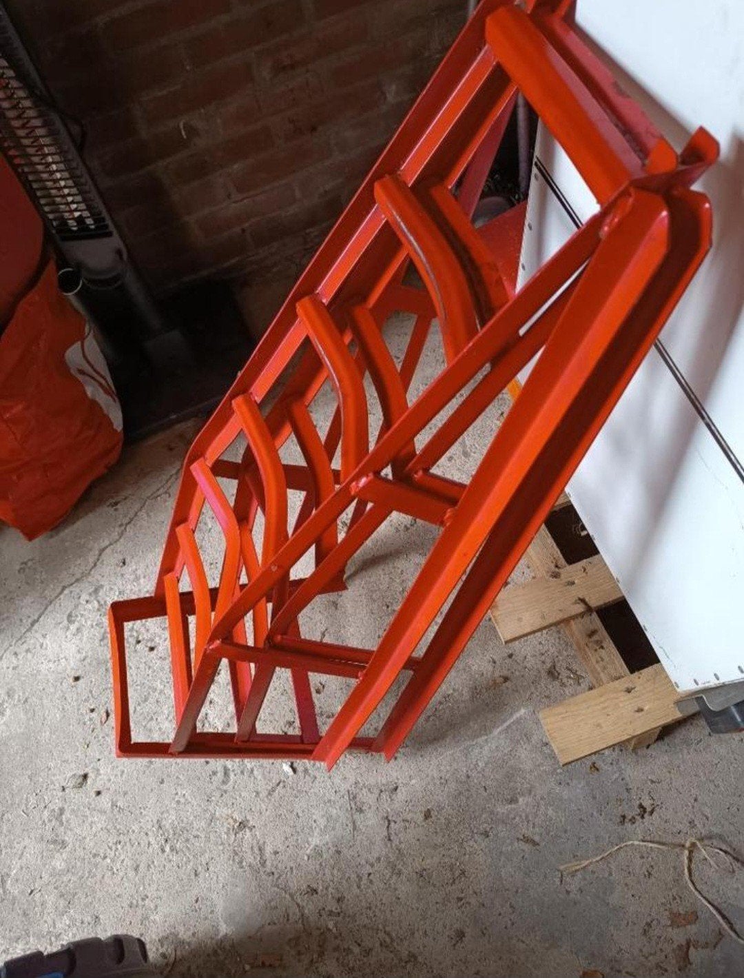 oprijplaten / babybrug 2st, Ophalen, Hydraulisch, Garagekrik