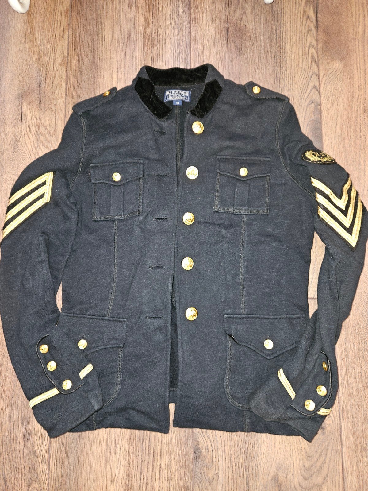 Polo Jeans Company Blazer Maat M - Militair Stijl, Maat 38/40 (M), Zwart, Ophalen of Verzenden, Jasje
