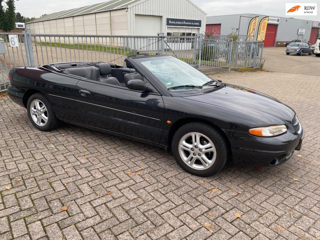 Chrysler Stratus Cabriolet 2.5i V6 LX Convertible Automaat 1, Auto's, 450 kg, Gebruikt, Zwart, 2497 cc