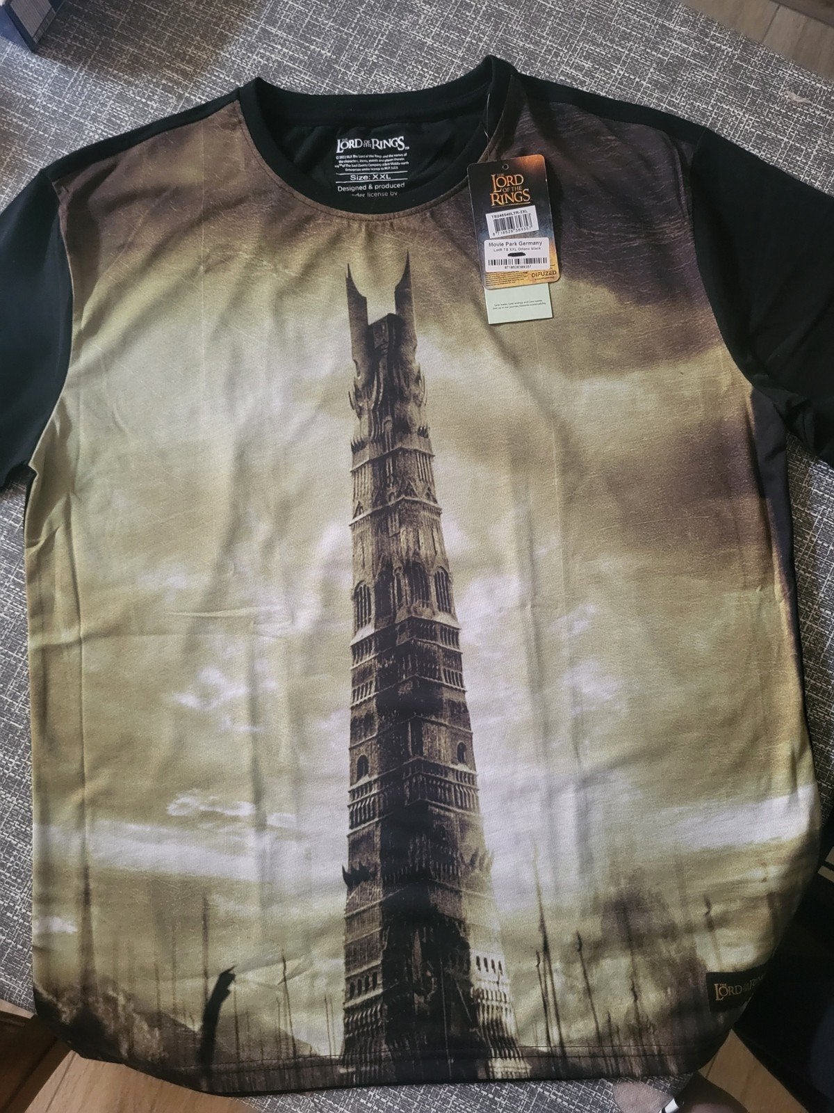 T Shirt Lord of the Rings, Ophalen, Nieuw, Overige maten