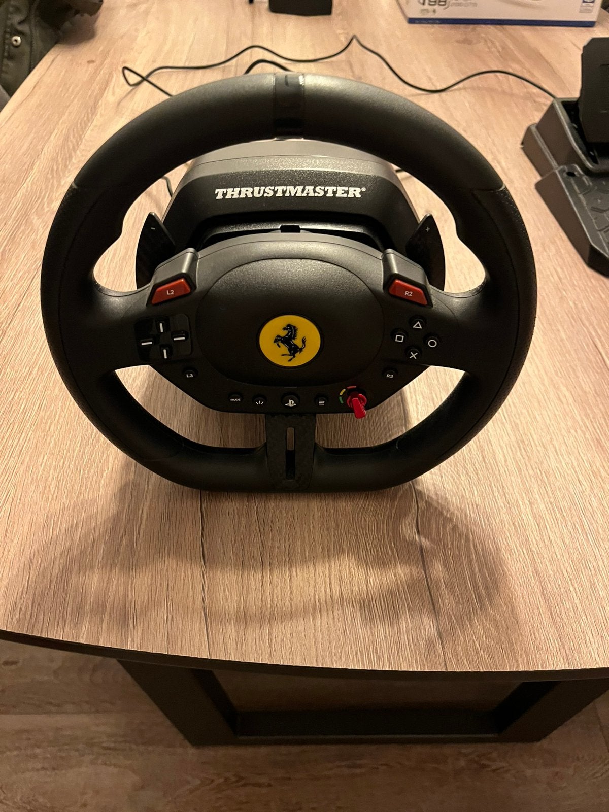 Ferrari stuur PS5 zgan, Ophalen, Zo goed als nieuw, Stuur of Pedalen, PlayStation 5