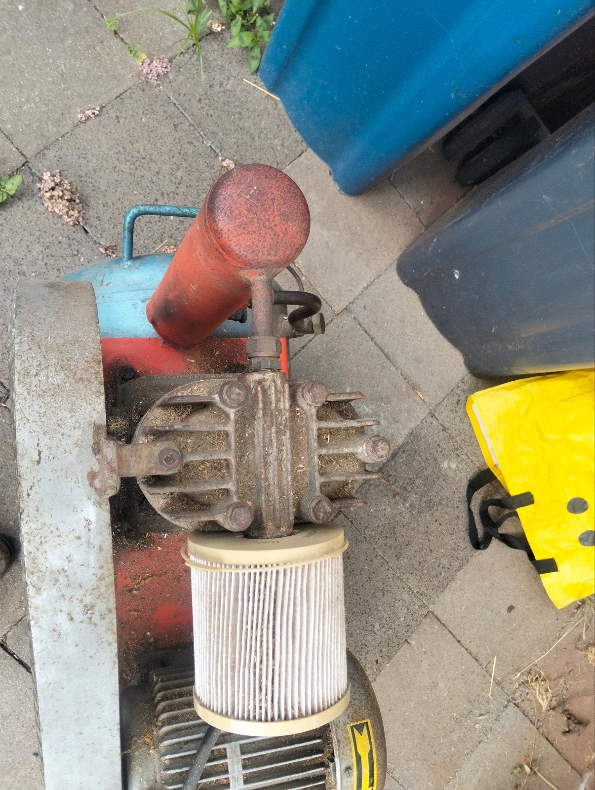 Creemers compressor - Krachtige luchtcompresso, Ophalen, Gebruikt, 400 tot 800 liter/min, Mobiel