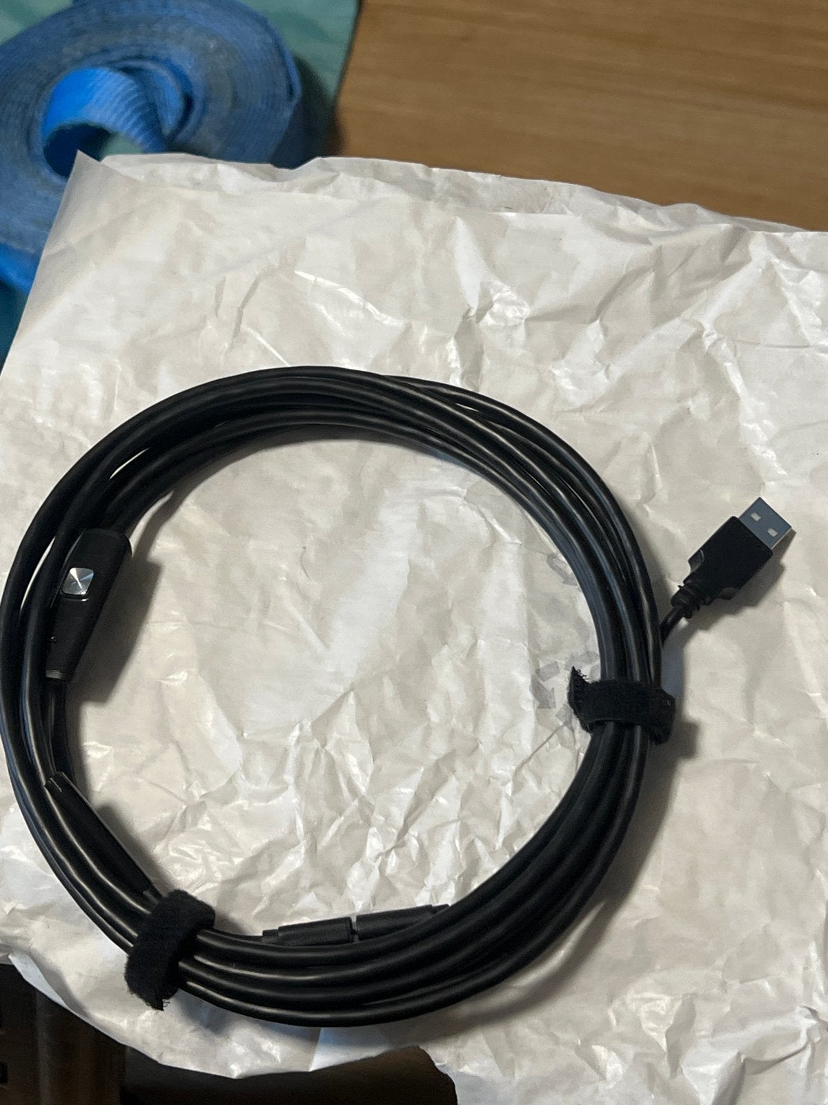 Zwarte USB-kabel met schakelaar, Ophalen, Nieuw