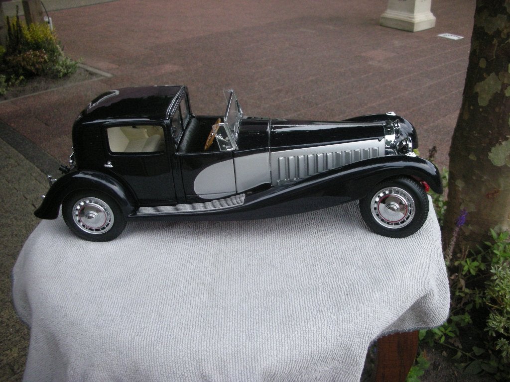 METALEN SCHAALMODEL BUGATTI ROYALE, Overige merken, Auto, Groter dan 1:32, Ophalen of Verzenden