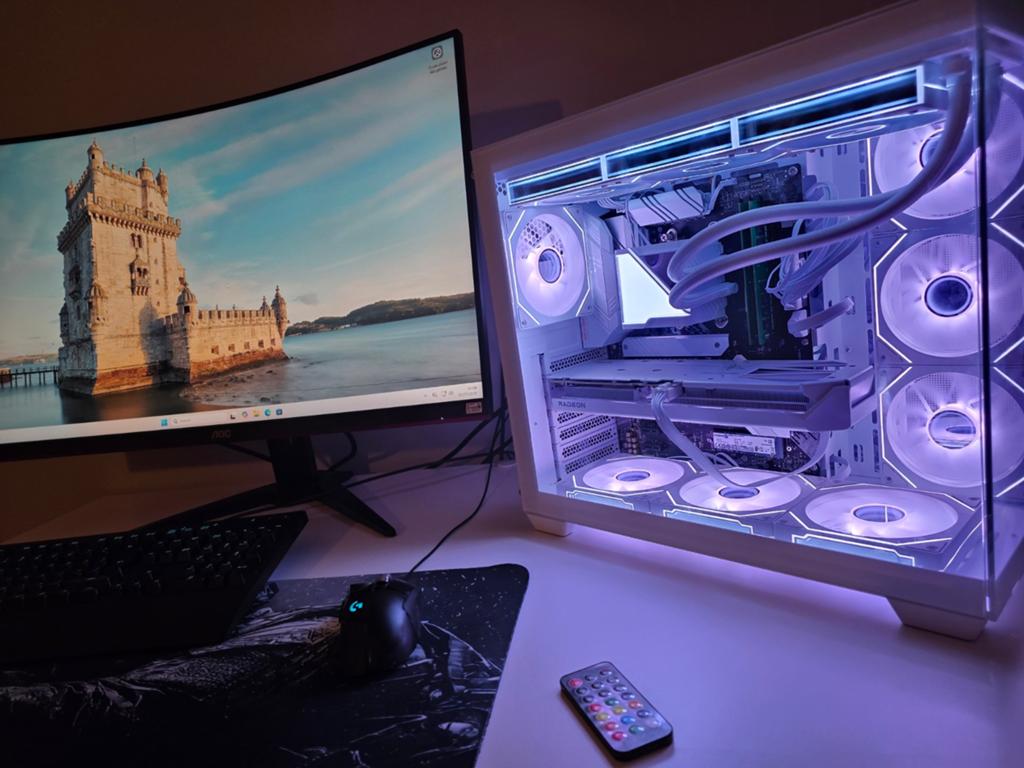 High end game pc, Computers en Software, Desktop Pc's, Zo goed als nieuw, 4 Ghz of meer, SSD, Gaming, Ophalen