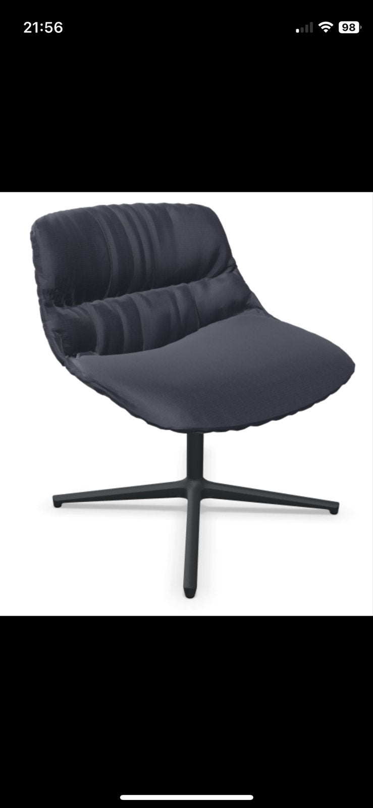 Brunner Crona Lounge 6456 - Zo goed als nieuw, Ophalen of Verzenden, Zo goed als nieuw, Kunststof, 75 tot 100 cm