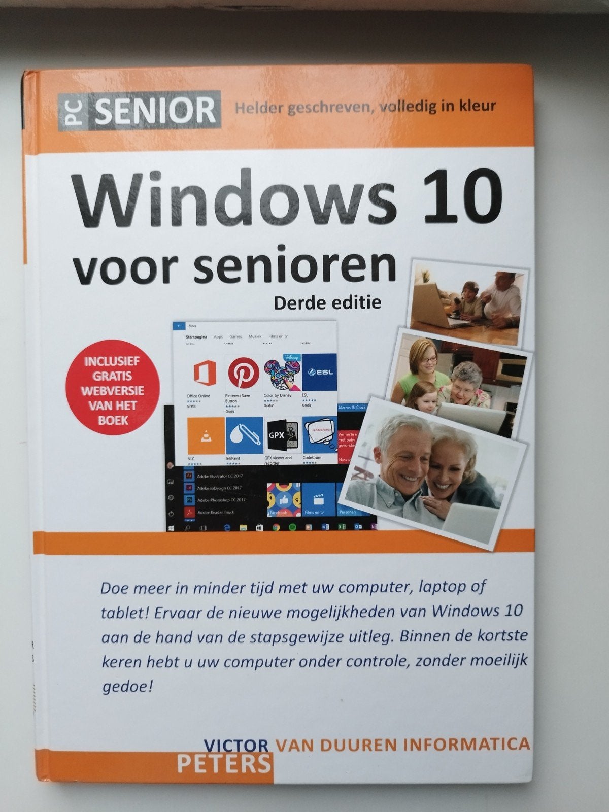 Victor Peters - Windows 10 voor senioren - NIEUW, Nieuw, Victor Peters, Ophalen of Verzenden, Overige onderwerpen